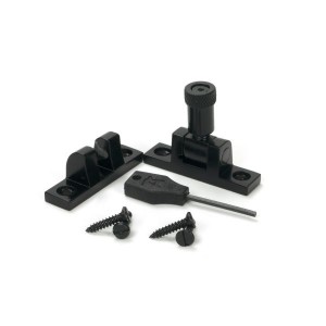 From The Anvil - Black Brompton Brighton Fastener - Narrow (Square) [46596]