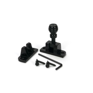 From The Anvil - Black Prestbury Brighton Fastener (Radiused) [46601]