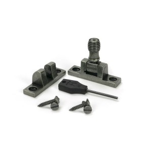 From The Anvil - Pewter Beehive Brighton Fastener - Narrow (Square) [46611]