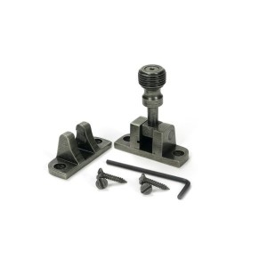 From The Anvil - Pewter Beehive Brighton Fastener (Radiused) [46615]