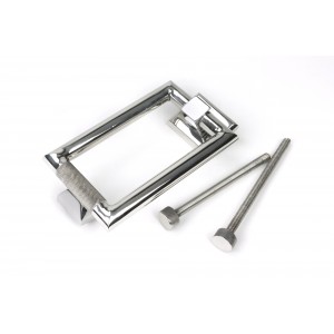 From The Anvil - Polished Marine SS (316) Brompton Door Knocker 46652