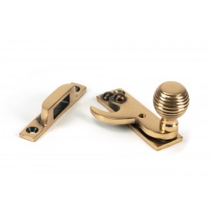 From The Anvil - Polished Bronze Beehive Sash Hook Fastener 46732