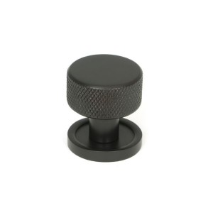 From The Anvil - Aged Bronze Brompton Cabinet Knob - 25mm (Plain) 46826