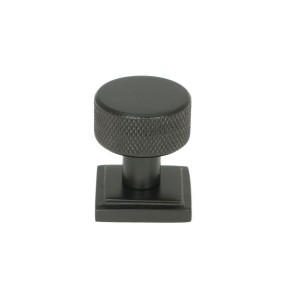 From The Anvil - Aged Bronze Brompton Cabinet Knob - 25mm (Square) 46829