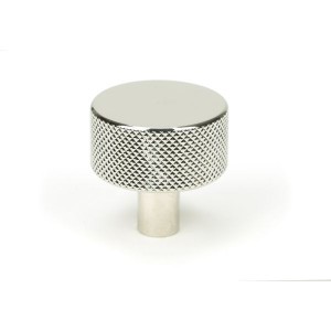 From The Anvil - Polished Nickel Brompton Cabinet Knob - 32mm (No rose) 46863