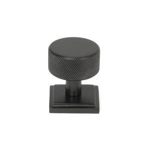 From The Anvil - Aged Bronze Brompton Cabinet Knob - 32mm (Square) 46869