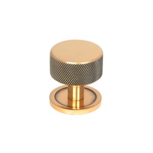 From The Anvil - Polished Bronze Brompton Cabinet Knob - 32mm (Plain) 46870