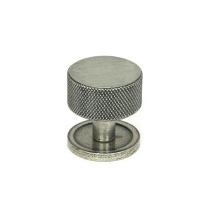 From The Anvil - Pewter Brompton Cabinet Knob - 32mm (Plain) 46882