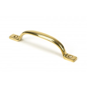 From The Anvil - Polished Brass Slim Sash Pull 46959