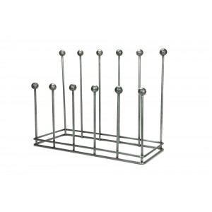 From The Anvil - Pewter Six Pair Boot Rack 47109
