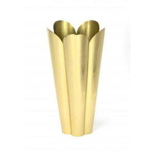 From The Anvil - Smooth Brass Flora Vase 47128