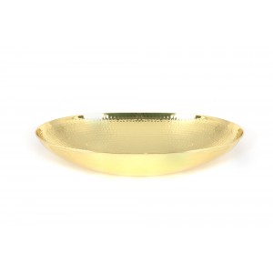From The Anvil - Hammered Brass Oval Sink 47205