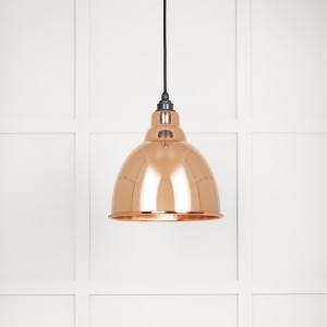 From The Anvil - Hammered Copper Brindley Pendant 49500