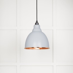 From The Anvil - Hammered Copper Brindley Pendant in Birch 49500BI