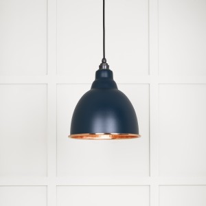 From The Anvil - Hammered Copper Brindley Pendant in Dusk 49500DU