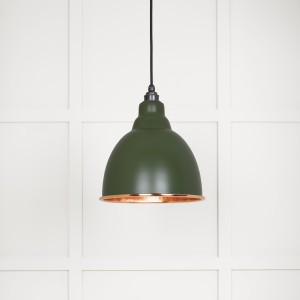 From The Anvil - Hammered Copper Brindley Pendant in Heath 49500H