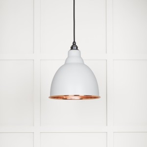 From The Anvil - Smooth Copper Brindley Pendant in Flock 49500SF