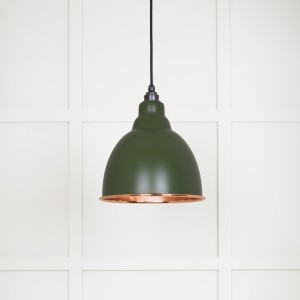 From The Anvil - Smooth Copper Brindley Pendant in Heath 49500SH
