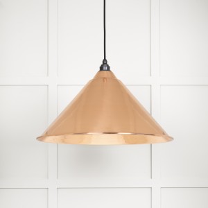 From The Anvil - Hammered Copper Hockley Pendant 49503