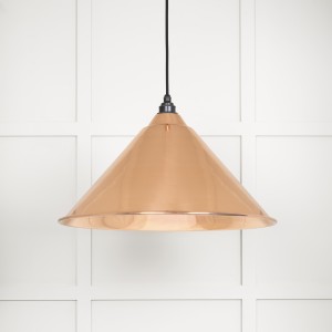 From The Anvil - Hammered Copper Hockley Pendant 49503S