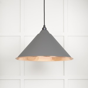 From The Anvil - Smooth Copper Hockley Pendant in Bluff 49503SBL