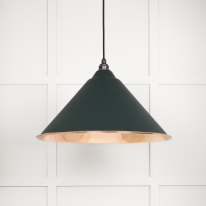 From The Anvil - Smooth Copper Hockley Pendant in Dingle 49503SDI