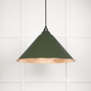 From The Anvil - Smooth Copper Hockley Pendant in Heath 49503SH