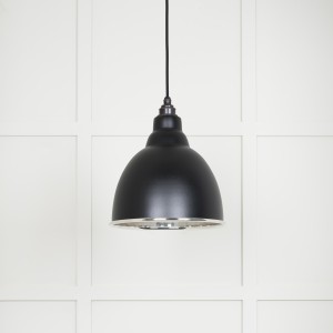 From The Anvil - Smooth Nickel Brindley Pendant in Elan Black 49504EB