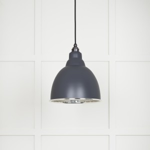 From The Anvil - Smooth Nickel Brindley Pendant in Slate 49504SL