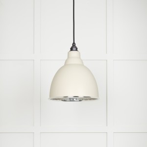 From The Anvil - Smooth Nickel Brindley Pendant in Teasel 49504TE