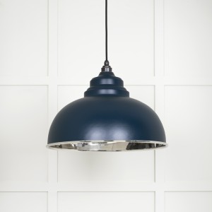 From The Anvil - Smooth Nickel Harborne Pendant in Dusk 49505DU