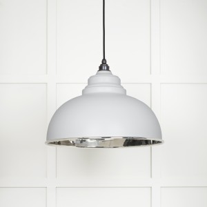From The Anvil - Smooth Nickel Harborne Pendant in Flock 49505F