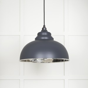 From The Anvil - Smooth Nickel Harborne Pendant in Slate 49505SL