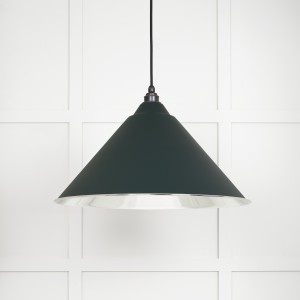 From The Anvil - Smooth Nickel Hockley Pendant in Dingle 49506DI
