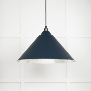 From The Anvil - Smooth Nickel Hockley Pendant in Dusk 49506DU