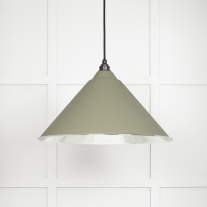 From The Anvil - Smooth Nickel Hockley Pendant in Tump 49506TU