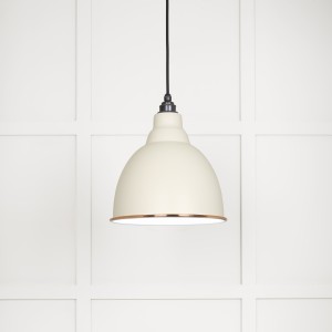 From The Anvil - White Gloss Brindley Pendant in Teasel 49507TE