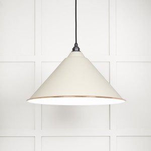From The Anvil - White Gloss Hockley Pendant in Teasel 49510TE