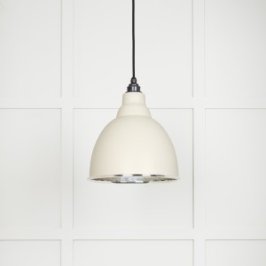 From The Anvil - Hammered Nickel Brindley Pendant in Teasel 49511TE