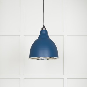 From The Anvil - Hammered Nickel Brindley Pendant in Upstream 49511U
