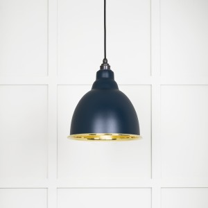 From The Anvil - Smooth Brass Brindley Pendant in Dusk 49518DU