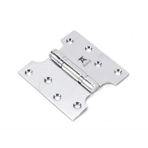 From The Anvil - Polished Chrome 4 x 2 x 4" Parliament Hinges (Pair) 49557