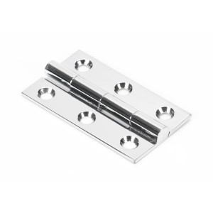 From The Anvil - Polished Chrome 2" Butt Hinges (Pair) 49586 