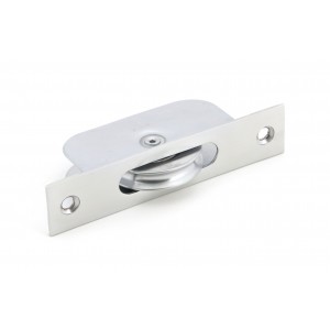From The Anvil - Satin Chrome Square Ended Sash Pulley 75kg 49588