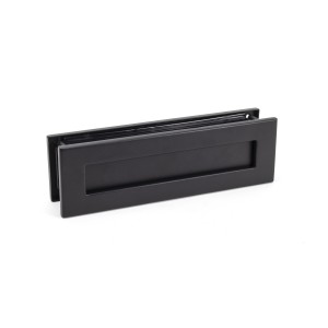 From The Anvil - Matt Black Traditional Letterbox 49593