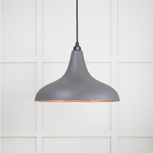 From The Anvil - Smooth Copper Frankley Pendant in Bluff 49720SBL