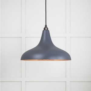 From The Anvil - Smooth Copper Frankley Pendant in Slate 49720SSL