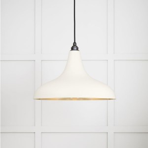 From The Anvil - Smooth Brass Frankley Pendant in Teasel 49722STE