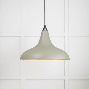 From The Anvil - Smooth Brass Frankley Pendant in Tump 49722STU