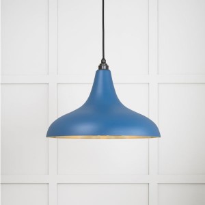 From The Anvil - Smooth Brass Frankley Pendant in Upstream 49722SU